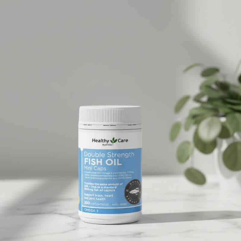 Healthycare FishOil Superstrength Dầu cá mini size