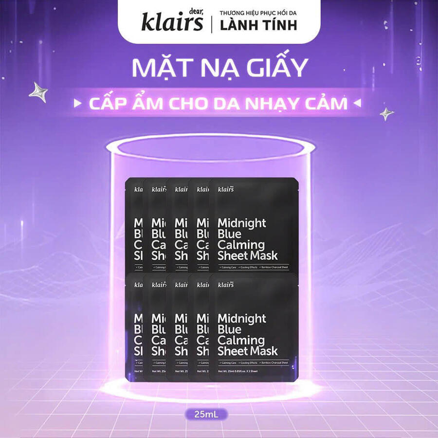 Mặt Nạ Klairs Cấp ẩm chuyên sâu cho da nhạy cảm